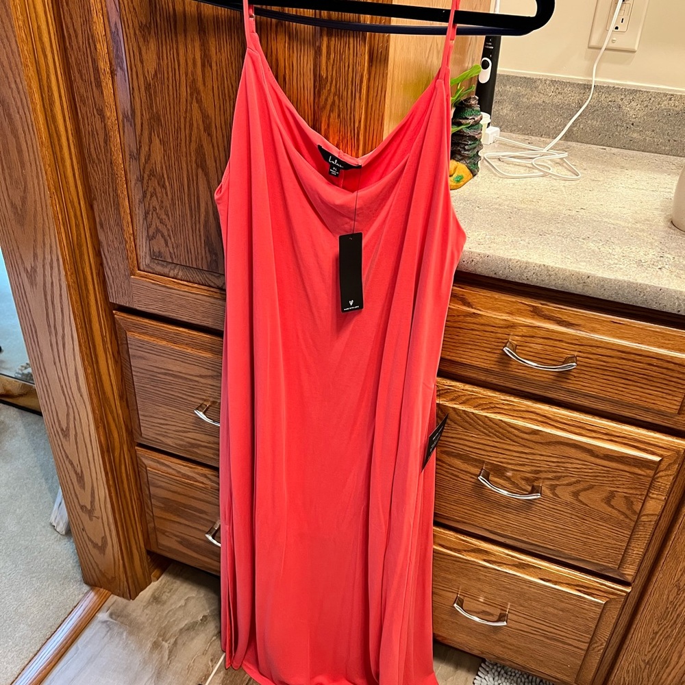 Lulus midi sundress with adjustable straps